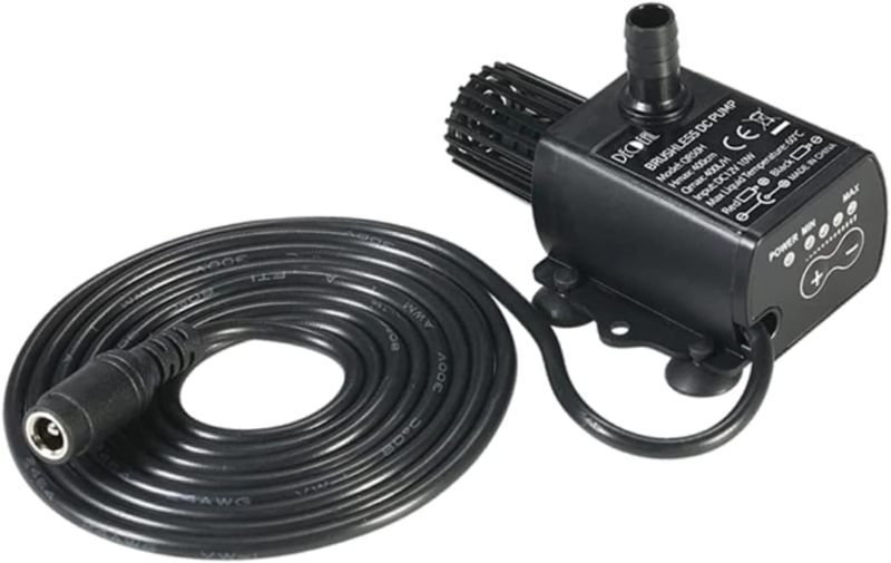 Photo 1 of TOYANDONA Dc Water Pump 12v Mini Water Pump for Aquarium Fountain Computer Cooling
