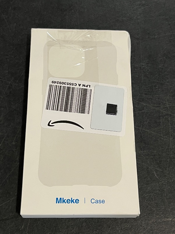Photo 1 of Mkeke iPhone 16 Pro Clear Case [Not-Yellowing] [Military-Grade Drop] | Shockproof Protective | Phone Bumper | for Apple 6.3 inch 2024
