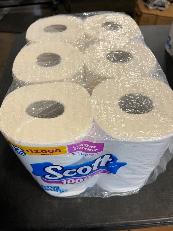 Photo 1 of Scott 1000 Toilet Paper Septic-Safe, Toilet Paper 