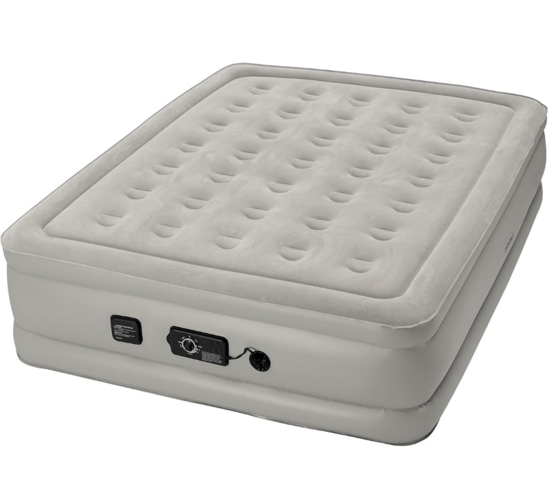 Photo 1 of Simpli Comfy Twin Inflatable Air Mattress with Built-in AC Pump, Fast Self-Inflating Blow Up Air Bed with Waterproof Top for Home, Travel, Camping
