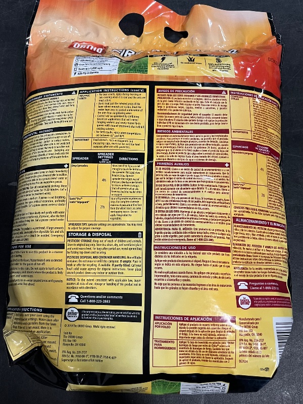 Photo 1 of Ortho Fire Ant Killer Broadcast Granules, Kills Mounds in 15 Minutes, 6 Month Protection, Treats 5,000 sq. ft., 11.5 lb.
