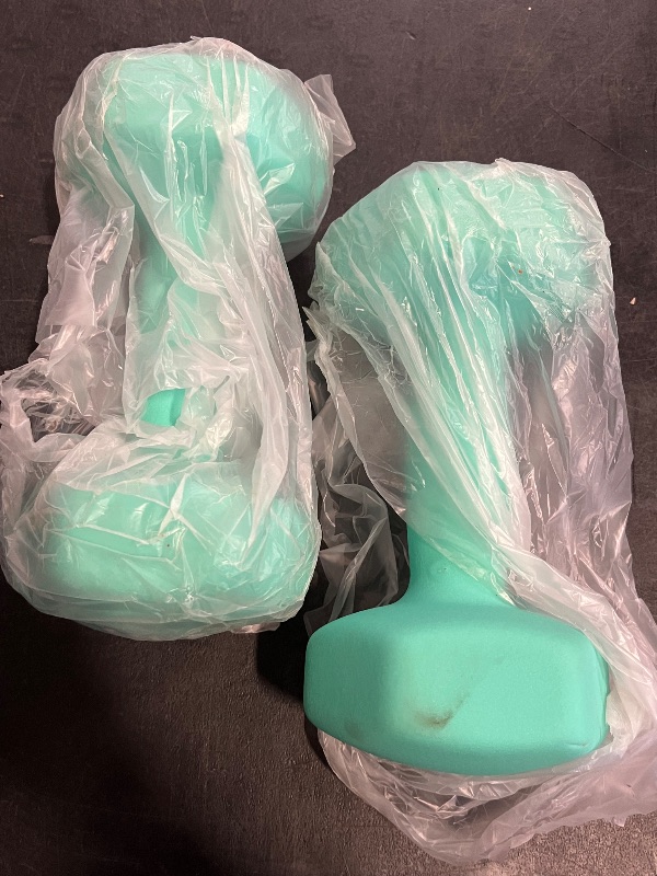 Photo 1 of Neoprene Dumbbell Hand Weights, Anti-Slip, Anti-roll, Hex Shape Colorful, Pair or Set with Stand
