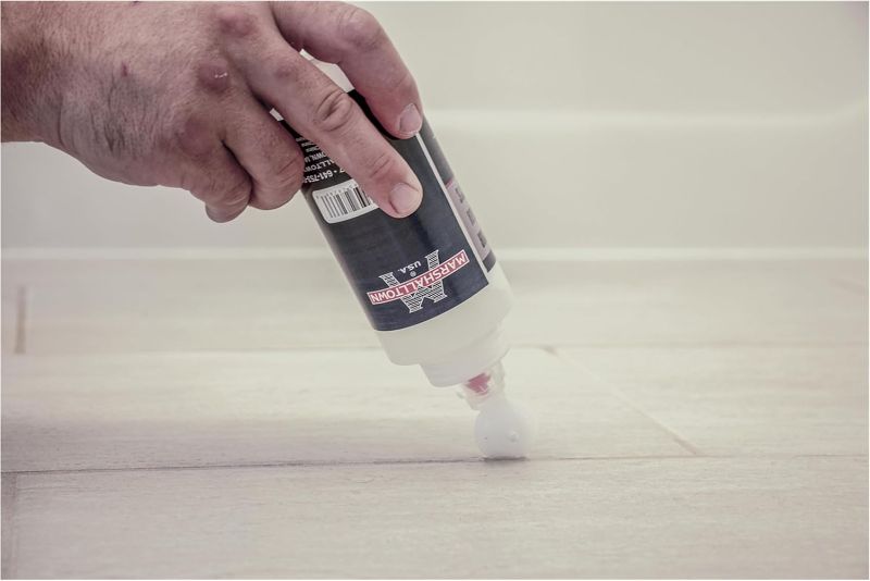 Photo 1 of Marshalltown Grout Sealer Bottle, with 1/8" and 1/4" Wide Rollers, SBR

