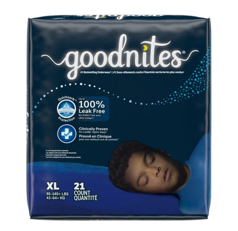 Photo 1 of Goodnites Bedwetting Underwear for Boys , XL 21 Count 