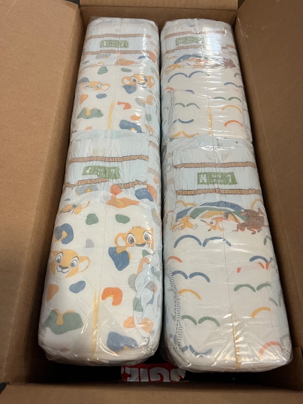 Photo 1 of Size 7 Huggies Size 7 Diapers, Little Movers Baby Diapers, Size 7 (41+ lbs), 96 Count (2 Packs of 44), Packaging May Vary

