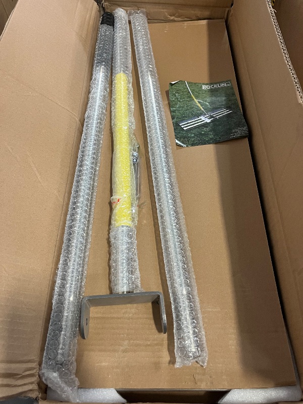 Photo 1 of Rocklin™ Lawn Leveling Rake | Levelawn Tool | Level Soil or Dirt Ground Surfaces Easily | 30” x 10” Ground Plate | 78” Extra Long Handle | Stainless Steel
