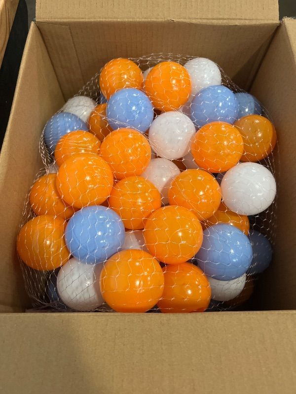 Photo 1 of TRENDPLAY Plastic Balls for Ball Pits 2.2 Inch, Hollow Balls, Perfect for Toddler Baby Pools,Party,Festival Decoration
