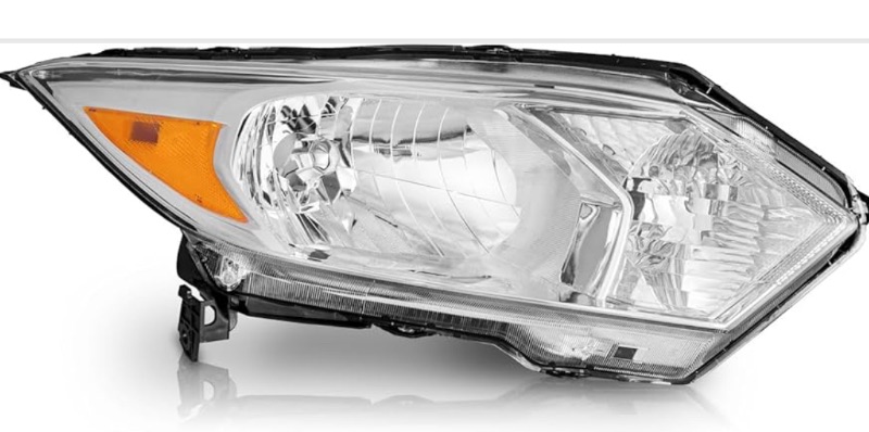 Photo 1 of 2016-2018 Honda-hrv, Halogen Headlamp Replacement Compatible with 16 2017 18 HR-V Chrome Housing Amber Reflector , Passenger Side Only 