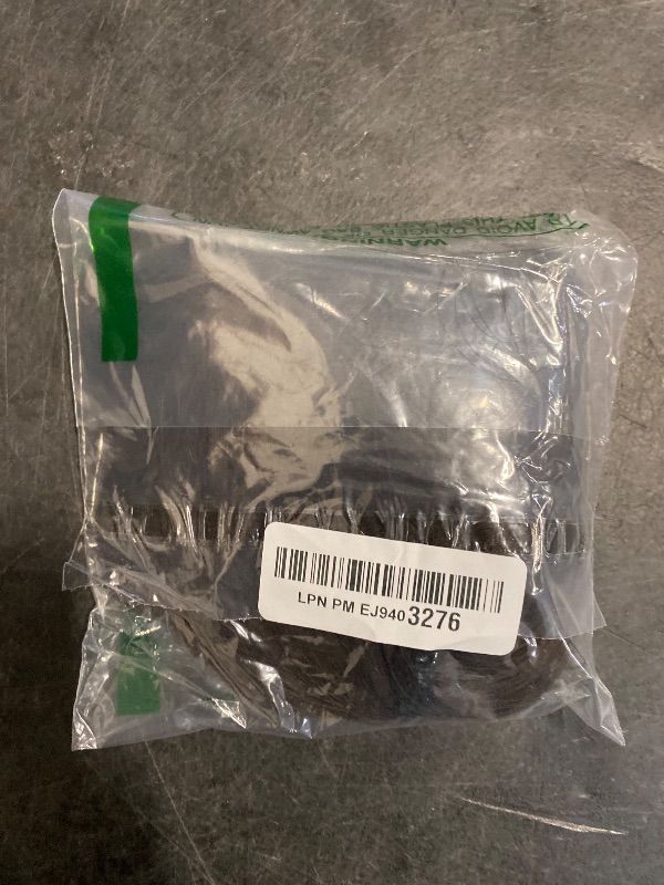 Photo 1 of REECHO 18" 1-Pack 3/4 Full Head Curly Wavy Clips in on Synthetic Hair Extensions HE008 Hairpieces for Women 5 Clips 4.0 Oz per Piece - Black Brown
