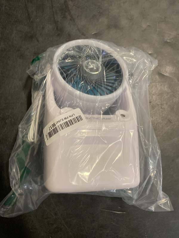 Photo 1 of Arctic Air Ice Jet X3 Portable Air Cooler,Dual Mist Modes, Up to 8-Hour Cooling Time, 3-Speed Portable Cooler with Adjustable Airflow, USB C, LED Mood Light, Lightweight, Great for Home & Travel