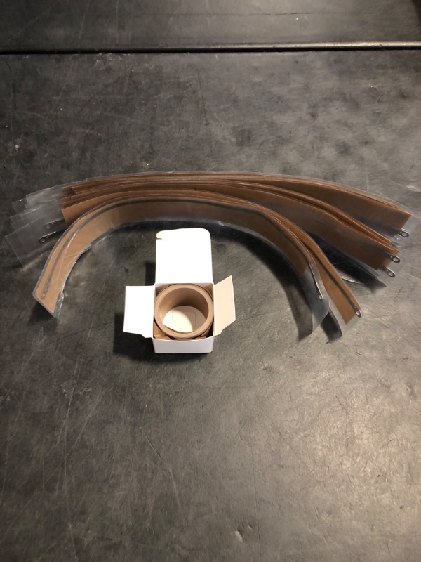 Photo 1 of SEELAUGH 10 Pcs Impulse Sealer Replacement Parts for 12 Inch Iron Shell Heat Sealer(5mm Wide), with 16.4 feet Teflon Cloth Strip(38mm Wide), Heat Sealer Replacement Strip for Manual 12" Bag Sealers
