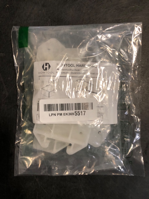 Photo 1 of Drawer Guides L-Angle Drawer Guides with Screws, 8 Pack | HOWTOOL