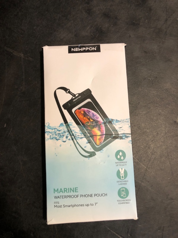 Photo 1 of 4 Pack 8.5“ Waterproof Cell Phone Pouch - Underwater Dry Bag Case Lanyard - Water Proof Clear Holder Protector for iPhone 16 15 14 Pro Max Plus Samsung Galaxy S25 S24 Ultra Note for Beach Swimming