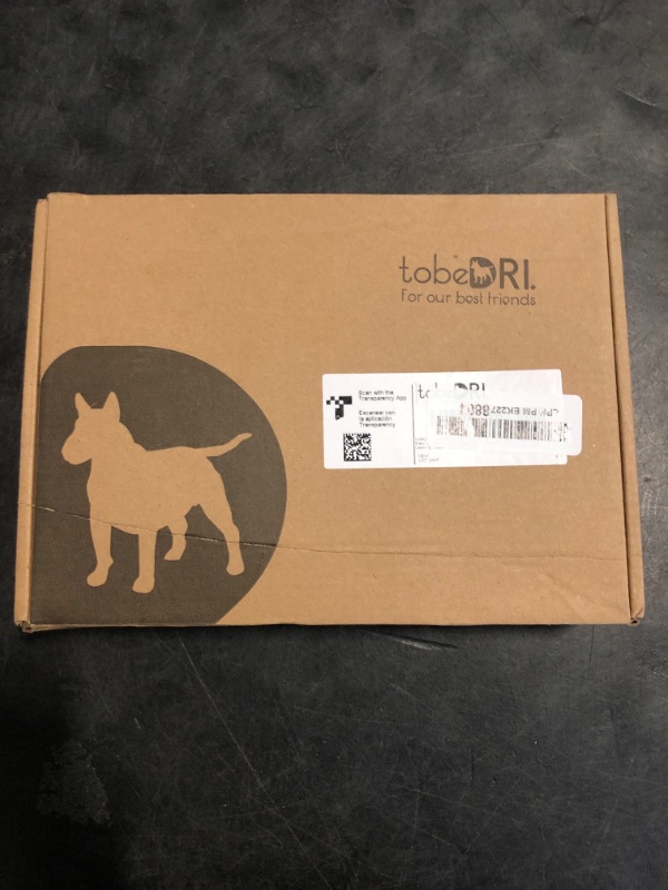Photo 1 of tobeDRI No Pull Dog Harness Adjustable Reflective Oxford Easy Control Medium Large Dog Harness with A Free Heavy Duty 5ft Dog Leash (L (Neck: 18"-25.5", Chest: 24.5"-33"), Blue Harness+Leash)