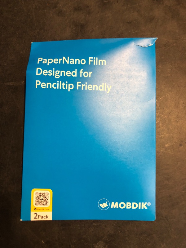 Photo 1 of MOBDIK 2 Pack Paperfeel Screen Protector Compatible with iPad Pro 11 (2022&2021&2020&2018)/ iPad Air 5th & Air 4th Generation(10.9 Inch), Crafted for Natural Writing, Anti Glare, Easy Installation