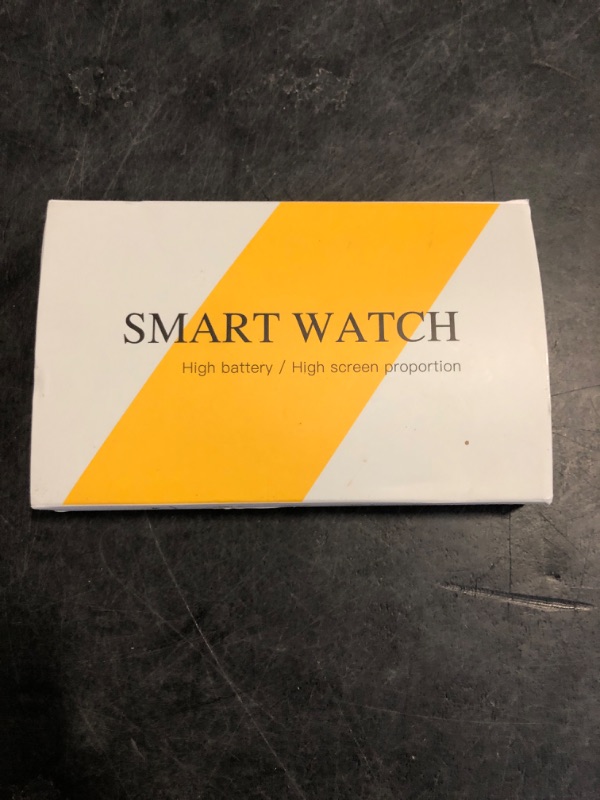Photo 1 of Smart Watches for Women Men (Answer/Make Calls), 1.89" Smartwatch for iOS/Android Phones?Waterproof Fitness Tracker with Heart Rate/Blood Pressure/Sleep Monitor (2 Bands Included), Black