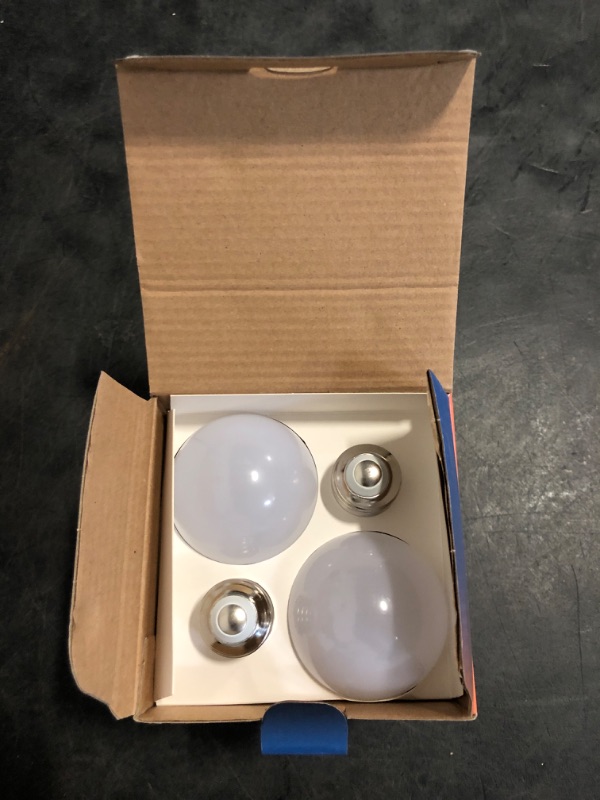 Photo 1 of Dawwee WiFi Smart LED Light Bulb - Color Changing Bulbs App Control, 2.4Ghz Bluetooth Smart A19 Bulbs Music Sync, Magic RGB Light Bulb Compatible with Alexa and Google Assistant, E26 LED Bulb, 4 Pack