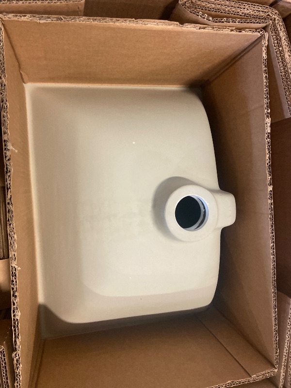 Photo 1 of Zeek Undermount Bathroom Sink 16x11 Small Rectangle Narrow Vanity Sink - White - Fits 18 Inch Vanity - With Overflow - 16 Inch by 11 Inch Opening - Vitreous china ceramic (ZP-1611, 1)