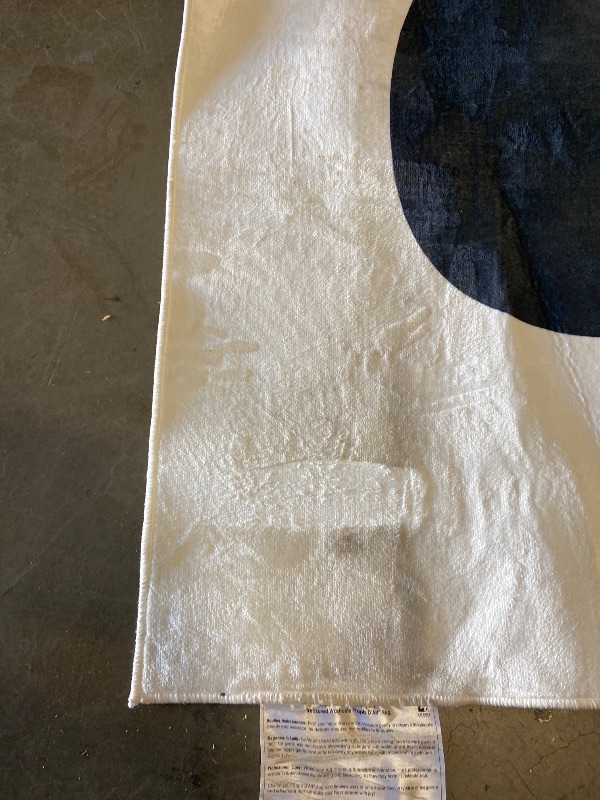 Photo 1 of Multi-Colored 8' x 10' Stone I Washable Abstract Art Area Rug Power-loomed Heavenly Softness with Non-Slipping Backing

