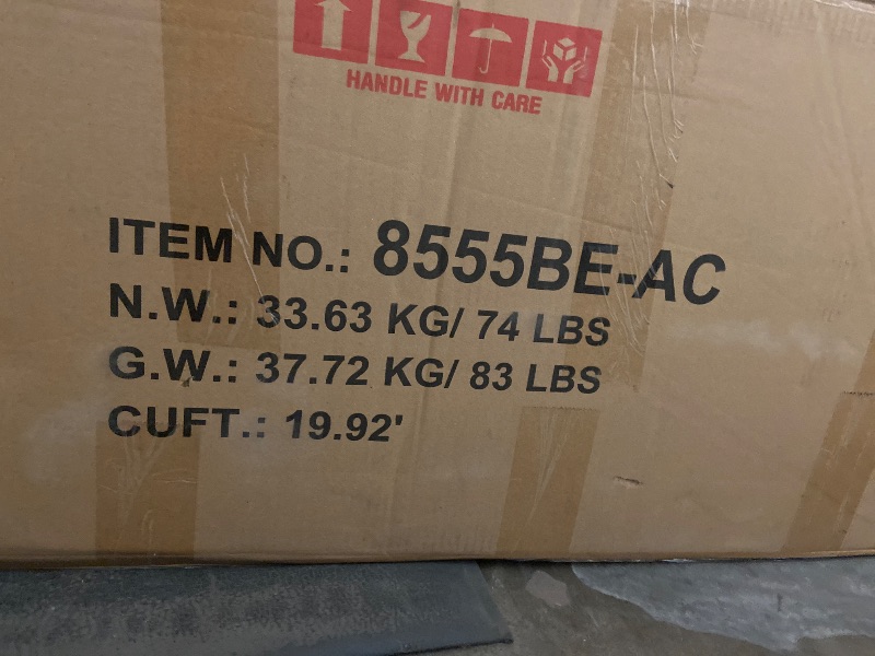 Photo 1 of 1 Mid Section Seat & Cushion set for Sectional GY8555BE/GY/GB-AC. - Sofa it Connects to Brinsley 6 Piece 180" Modern Corduroy Track Arm Modular Sectional Sofa