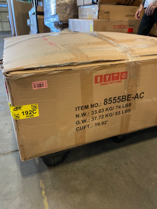 Photo 1 of 1 Mid Section Seat & Cushion set for Sectional GY8555BE/GY/GB-AC. - Sofa it Connects to Brinsley 6 Piece 180" Modern Corduroy Track Arm Modular Sectional Sofa