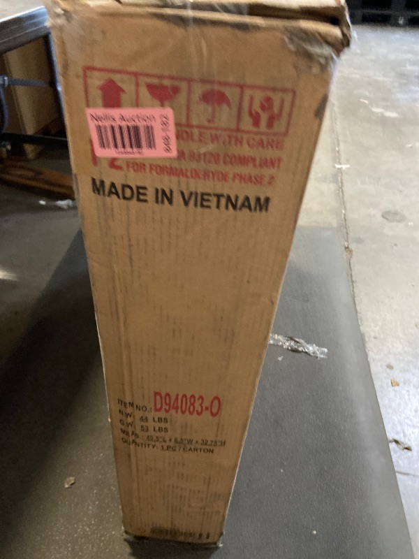 Photo 1 of (Box 1 of 6, D94083-O Gray Ottoman) Andreco 6 - Piece Corduroy Sectional