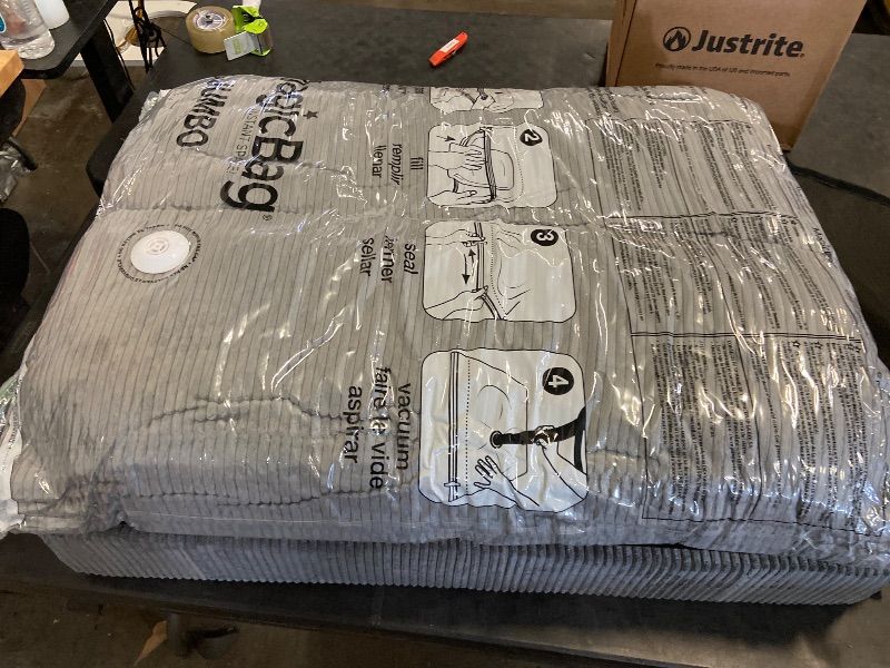 Photo 1 of Gray Armless Chair Base & Cushions With Ottoman - Can Combine With Andreco 6 - Piece Corduroy Sectional