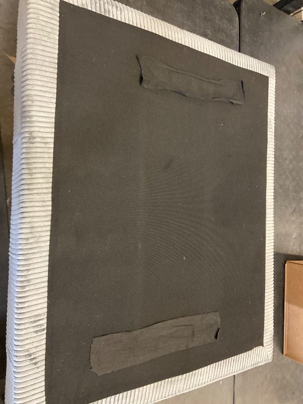 Photo 1 of Gray Armless Chair Base & Cushions With Ottoman - Can Combine With Andreco 6 - Piece Corduroy Sectional