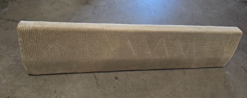 Photo 1 of Replacement Back Support to Caoimh 5 - Piece Camel Corduroy Sectional Size 69" L 16"H 6 5" W