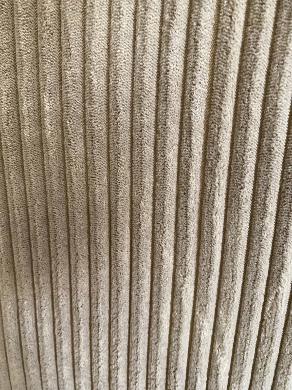 Photo 1 of Replacement Back Support to Caoimh 5 - Piece Camel Corduroy Sectional Size 69" L 16"H 6 5" W
