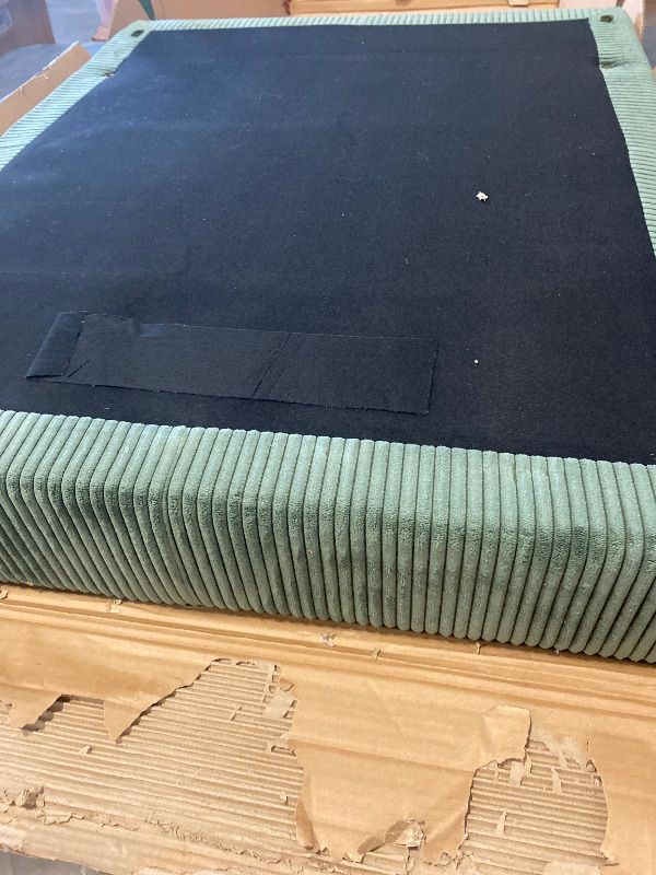 Photo 1 of Box 1, 2, & 8 of 9 - D94582 Back & Middle Support With Base & Cushion to Lely 4 - Piece Corduroy Sectional