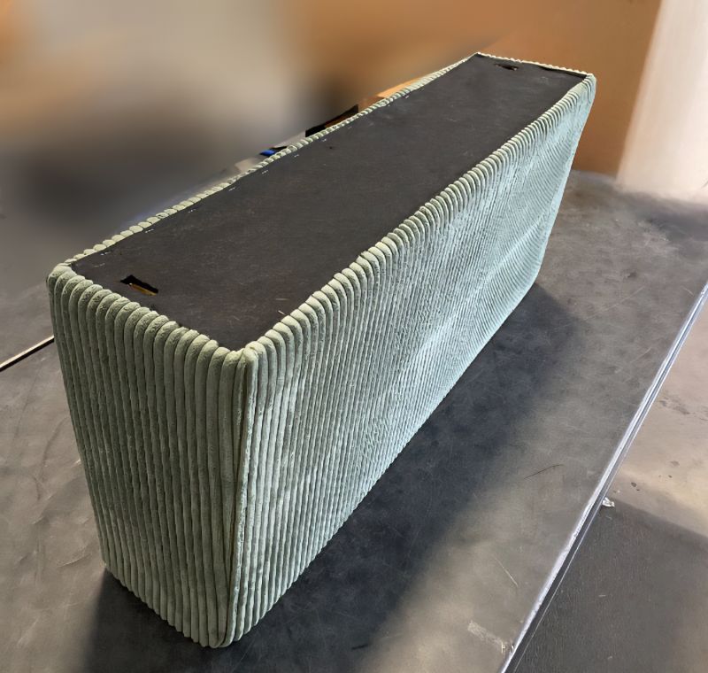 Photo 1 of Box 1, 2, & 8 of 9 - D94582 Back & Middle Support With Base & Cushion to Lely 4 - Piece Corduroy Sectional