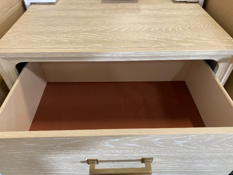 Photo 1 of Furniture of America Sandnes Nightstand in Light Oak FM7369AK-N
