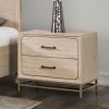 Photo 1 of Furniture of America Sandnes Nightstand in Light Oak FM7369AK-N
