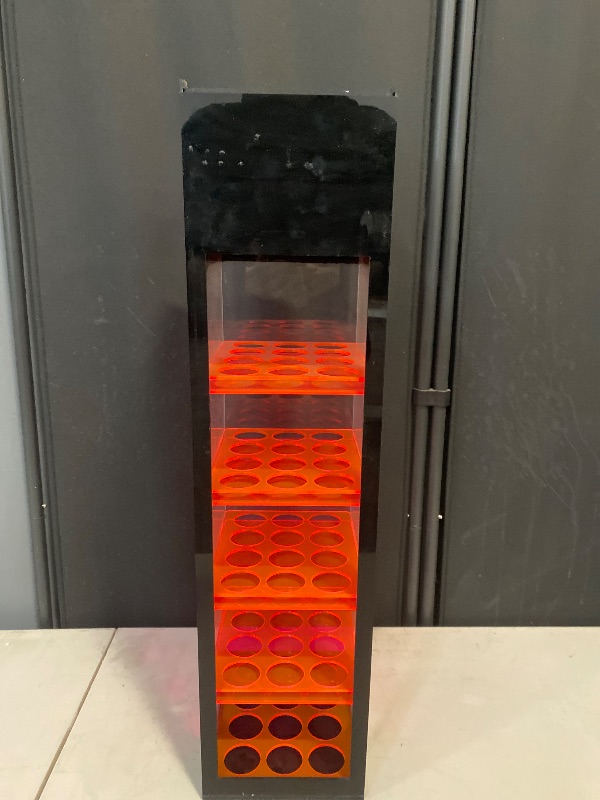 Photo 1 of Acrylic Display Case 6x25 inch 5 Shelfs 48 Slots