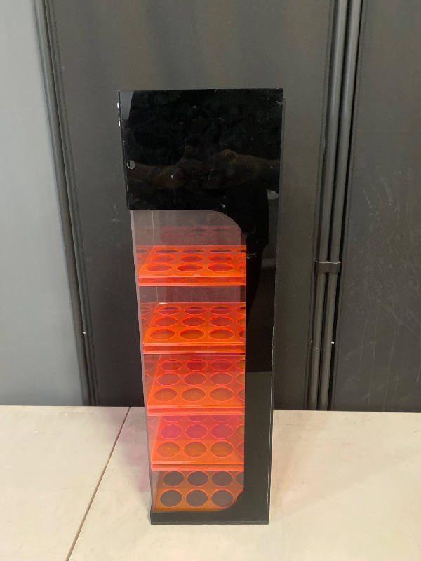 Photo 1 of Acrylic Display Case 6x25 inch 5 Shelfs 48 Slots