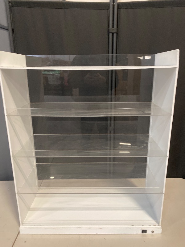 Photo 1 of Acrylic & Wood Display Case 24x29 inch 5 Shelfs 
