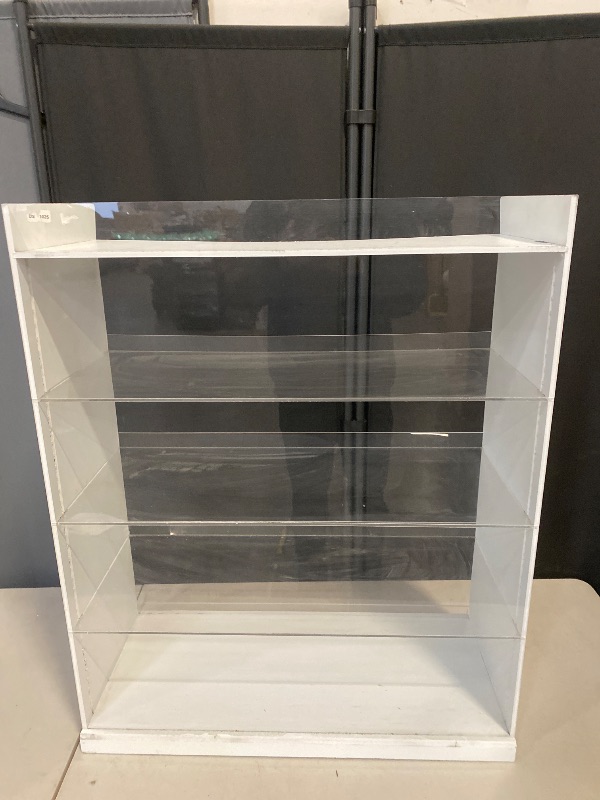 Photo 1 of Acrylic & Wood Display Case 24x29 inch 5 Shelfs 