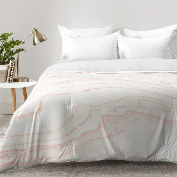Photo 1 of Rebecca Allen Modern & Contemporary Marble Sheet Set (Twin XL)
