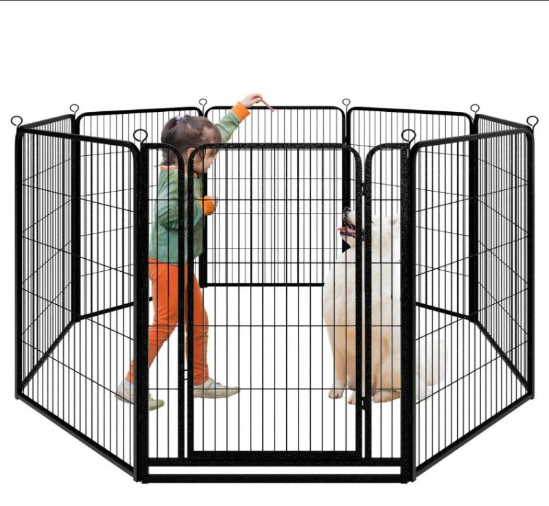 Photo 1 of Kfvigoho Dog Playpen Outdoor Extra Wide 8 Panels Heavy Duty Dog Fence