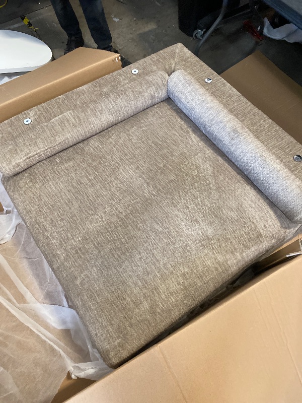 Photo 1 of Corner & Armless Chairs - Can Be Combined With Homelegance Beige Subair 135"W Modern Microfiber Modular Sectional Sofa with Ottoman