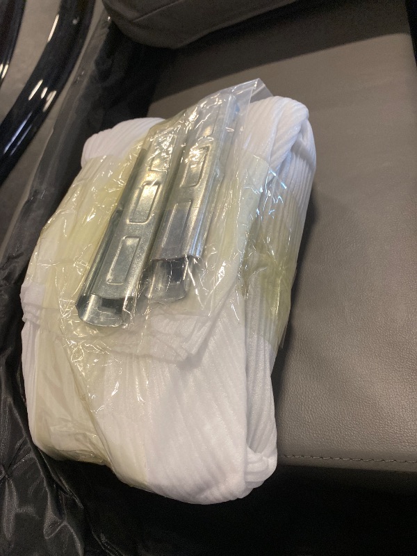 Photo 1 of 3 Seat Panel Couch Can Connect To Starhome L Shaped Gray Couch with Ottoman Faux Leather