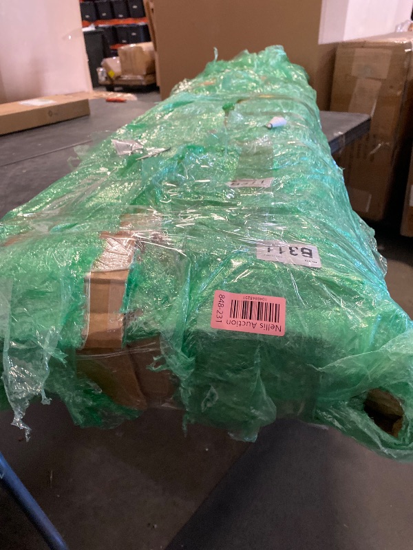 Photo 1 of King Bensu Boucle Upholstered Platform Bed
