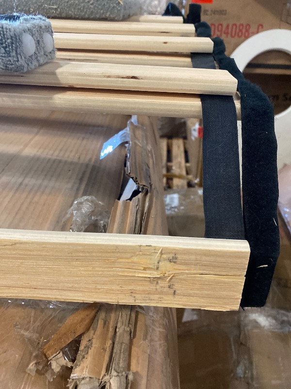 Photo 1 of King Bensu Boucle Upholstered Platform Bed
