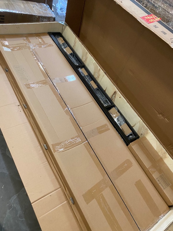 Photo 1 of (1 of 2 boxes* Item list in Photos) SUNJOY 12x20 Cedar Wood Gazebo with Galvanized Steel Roof and Curtains