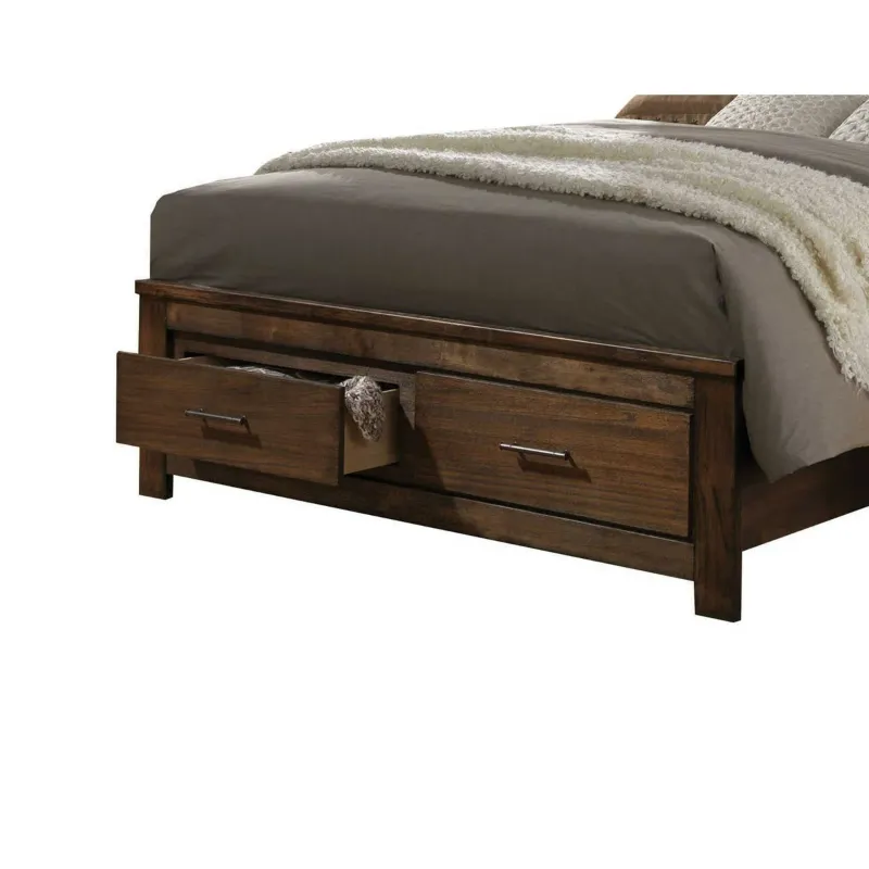 Photo 1 of ( Partial Set, Box 1 of 3, Headboard, Footboard) Mcmaster Platform Storage Bed