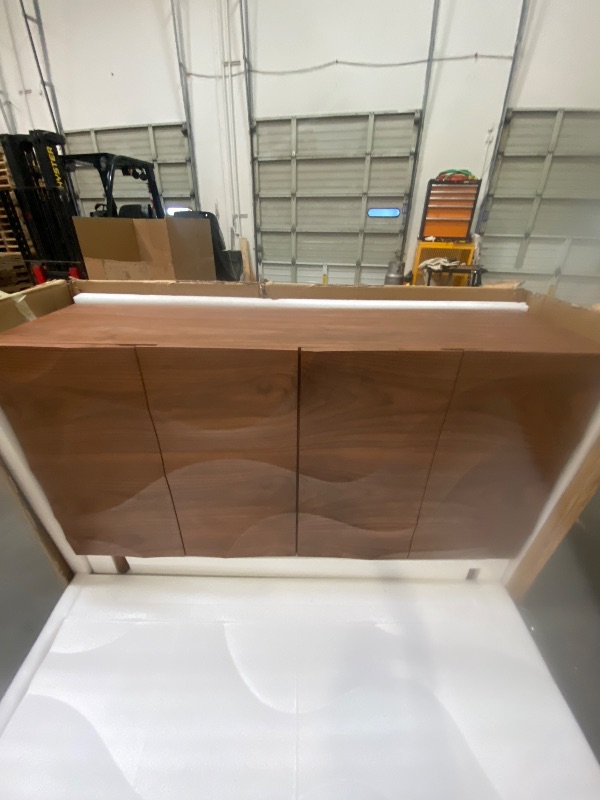 Photo 1 of 59" Wide Side Board With Solid Wood Legs