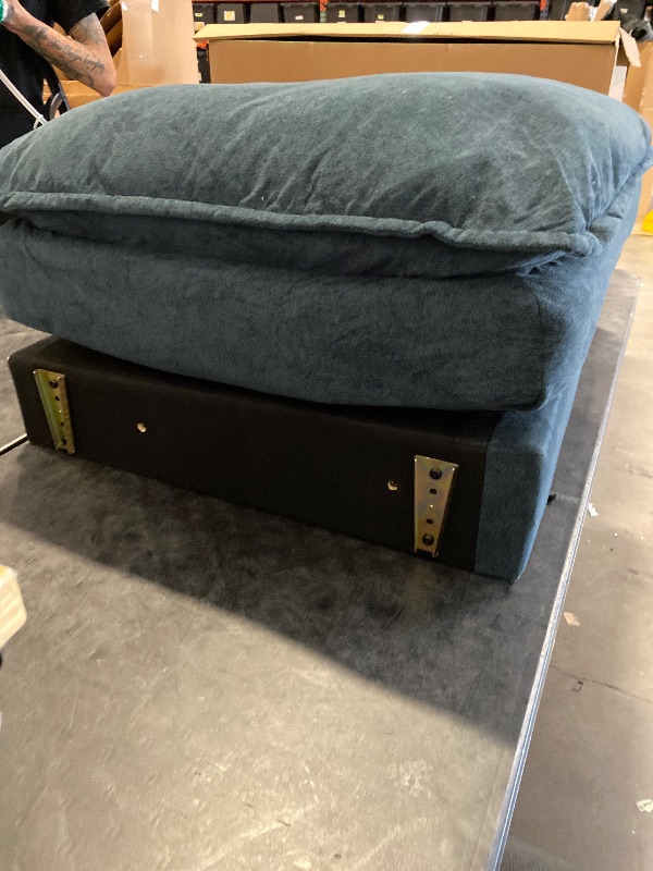 Photo 1 of Balendin Ottoman Can Connect With Balendin Feather Down L-Shaped Sectional Sofa