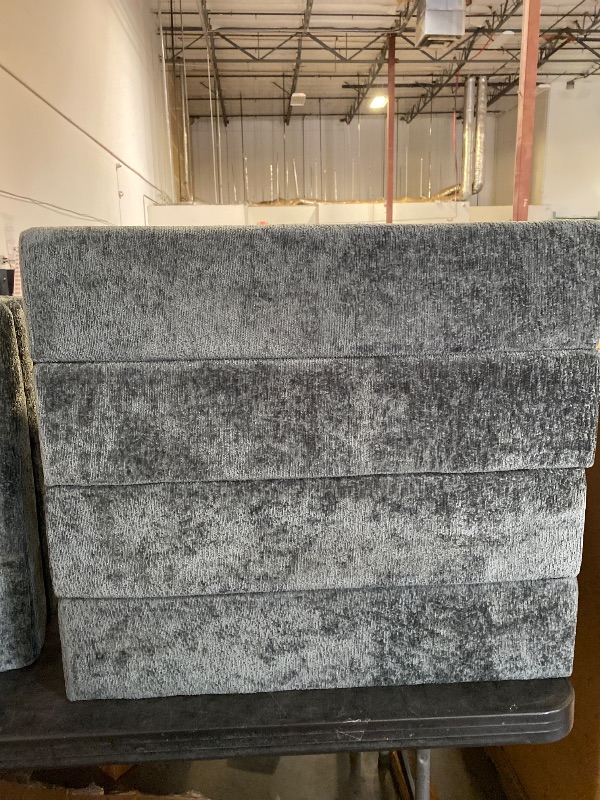 Photo 1 of (Partial Set Carton 1 & 3 of 5) 5-Piece Chenille Sleeper Sectional Corner Couch Modular Sofa Bed With Storage Chaise