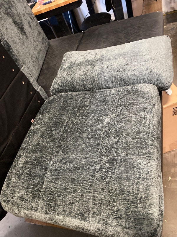 Photo 1 of (Partial Set Carton 1 & 3 of 5) 5-Piece Chenille Sleeper Sectional Corner Couch Modular Sofa Bed With Storage Chaise